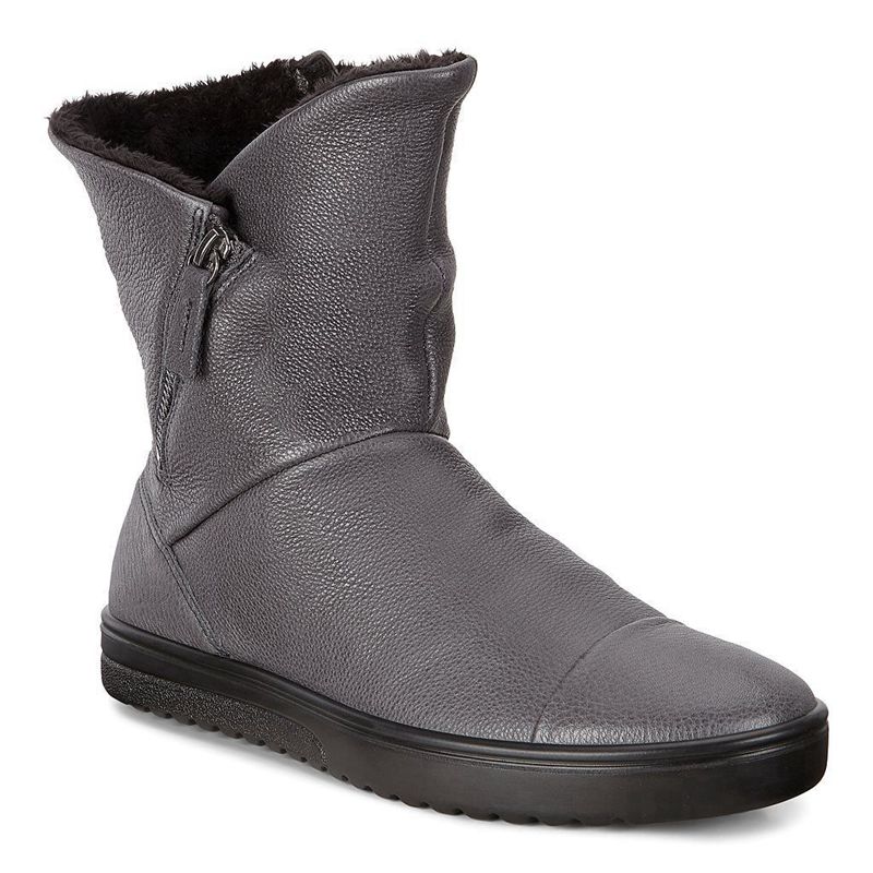 Bota De Invierno Ecco Fara Para Mujer,Gris,047398-CDW